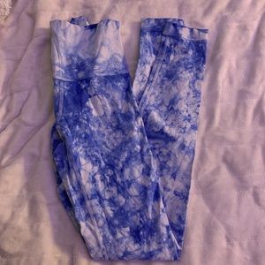 -xs lululemon tie dye full length leggings